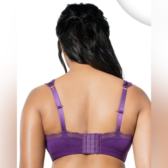 DALIS WIRE FREE BRALETTE - AMETHYST 36D, never worn - Picture 2 of 5